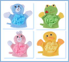 SpongePets 4 Piece Bath Bundle (Bunny, Froggy, Bear and Ducky!) - SpongePets